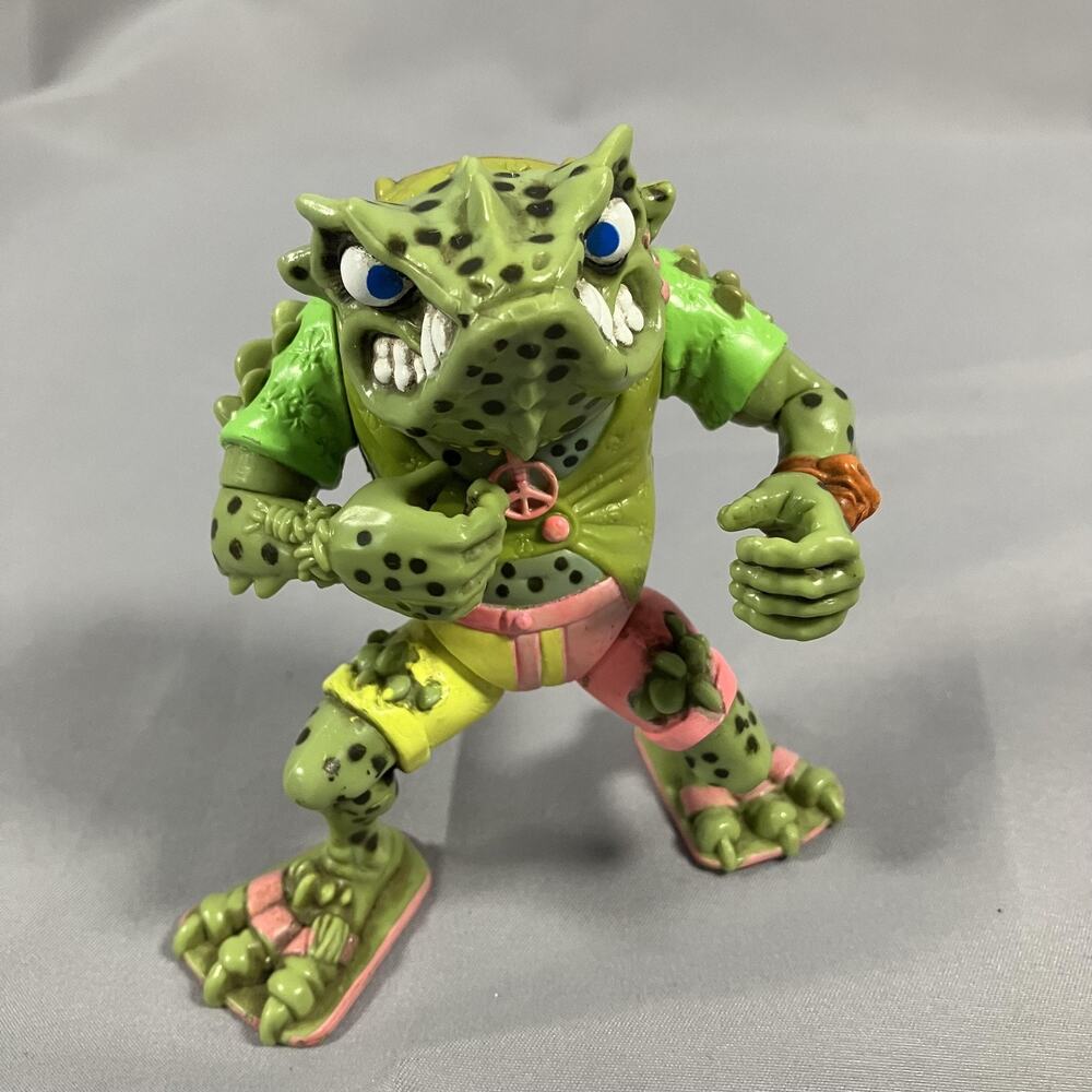 Vintage TMNT Teenage Mutant Ninja Turtles Napoleon Bonafrog Figure 1989 Playmate